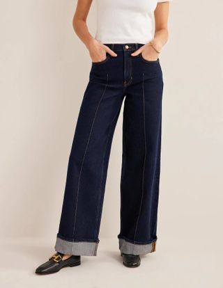 Boden + Turn-Up Jeans