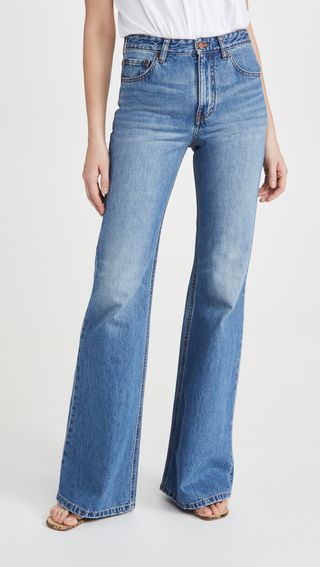 Victoria Victoria Beckham + Super High Flare Jeans
