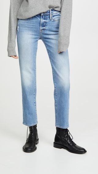 Frame + Le Nouveau Straight Jeans