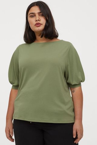 H&M + Crêped Top