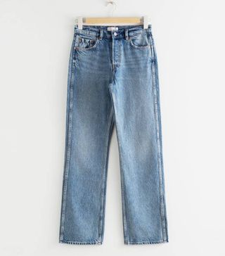 & Other Stories + Straight Mid Rise Jeans