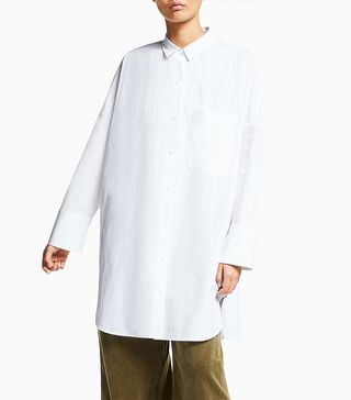 Kin + Oversized Shirt in White