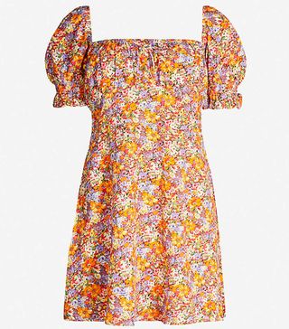 Faithfull the Brand + Iris Floral-Print Rayon Mini Dress