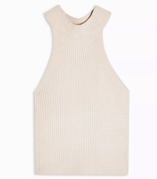 Topshop + Stone Racer Ribbed Knitted Tank
