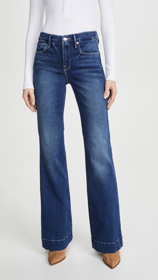 Good American + Good Flare Jeans