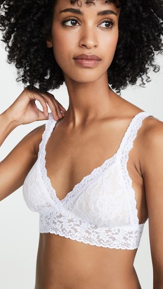 Hanky Panky + Signature Lace Padded Crossover Bralette