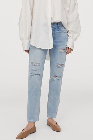 H&M + Boyfriend Low Jeans