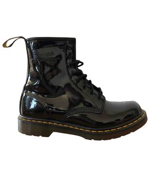Dr. Martens + 1460 Pascal 8-Eye Patent Leather Lace-Up Boots