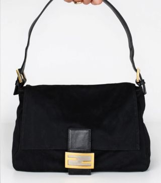 ASOS Marketplace + Rare Vintage Fendi Large Black Handbag
