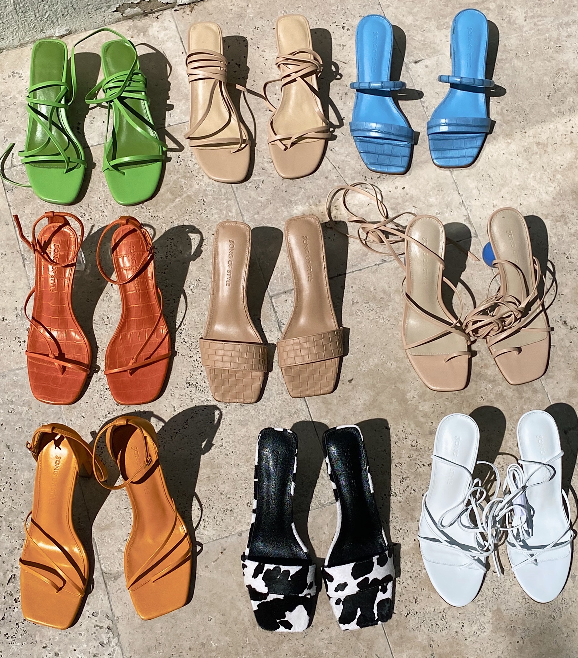 Song of style outlet sandals