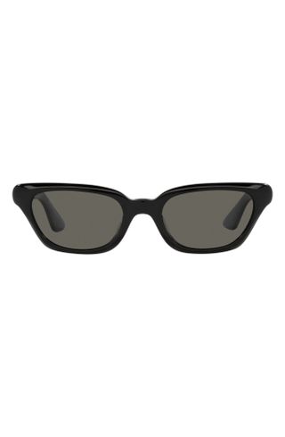 Khaite x Oliver Peoples + 983c 52mm Irregular Sunglasses