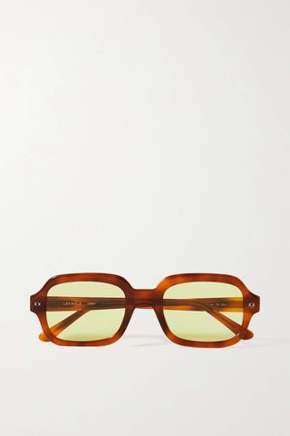 Lexxola + Jordy Square-Frame Tortoiseshell Acetate Sunglasses