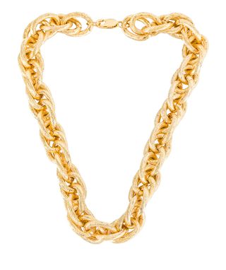 Aureum + Stella Large Link Necklace in Gold