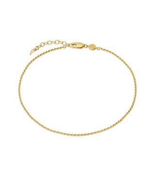 Missoma + Lucy Williams Gold Rope Anklet