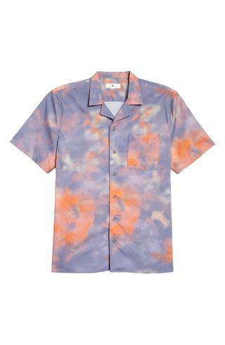 BP. + Short Sleeve Button-Up Camp Shirt