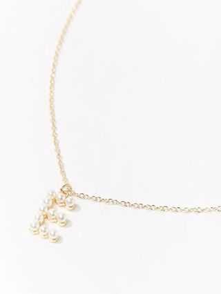 Forever 21 + Initial Pendant Necklace