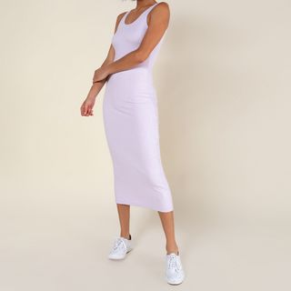 Leset + Alison Ribbed Tank Dress