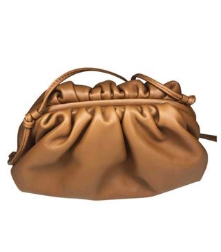 Bottega Veneta + Pouch Leather Crossbody Bag