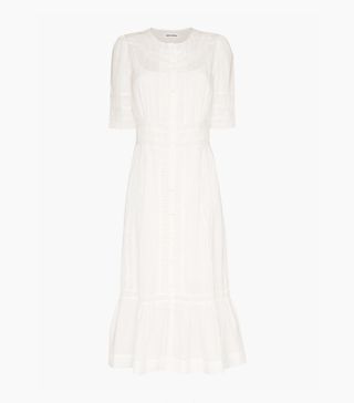 Reformation + Oxford Cotton Midi Dress
