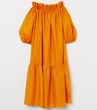 H&M + Off-the-Shoulder Dress