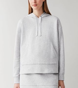 COS + Cropped Organic Cotton Hoodie