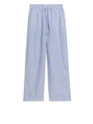 Arket + Linen Drawstring Trousers