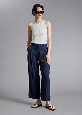 & Other Stories + Tailored High Waist Trousers