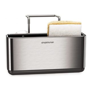 Simplehuman + Slim Sink Caddy, Brushed Stainless Steel