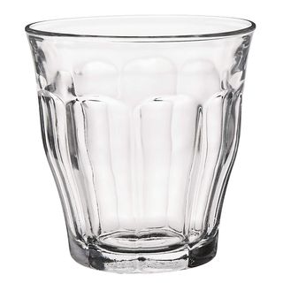 Duralex + Clear 25 cl Picardie Tumbler, Pack of 6, Glass, 8-3/4-Ounce