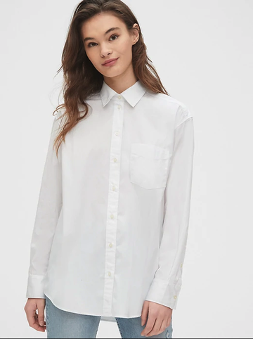 5 Chic Ways to Style a White Button-Down | Who What Wear