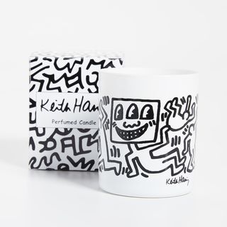 Ligne Blanche + White with Black Keith Haring Candle