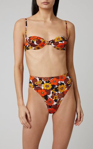Dodo Bar Or + Morgan Bustier Bikini Top