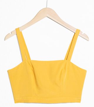 & Other Stories + Square Bustier Tank Top