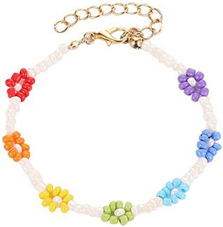 Yooe + Colorful Flower Beads Bracelet