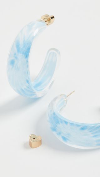 Alison Lou + Tie Dye Jelly Hoops
