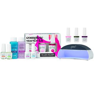 Gelish + Mini Soak Off Professional Gel Nail Polish Starter Kit