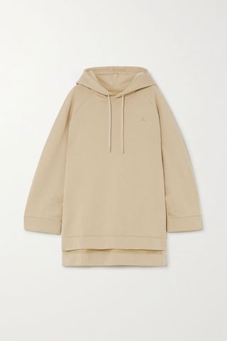Holzweiler + Oversized Embroidered Cotton-Jersey Hoodie
