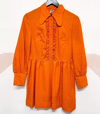 ASOS Marketplace + 1970s Collared Drop Waist Dress
