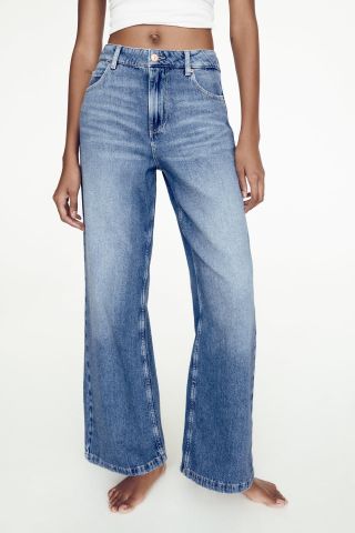 Zara + Relaxed Fit Jeans