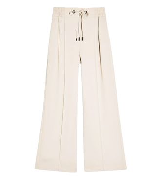 Topshop + Stone Wide Leg Jogger Style Trousers