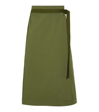 Kin + Utility Wrap Skirt, Green