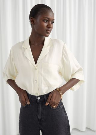 & Other Stories + Cupro Relaxed Shirt