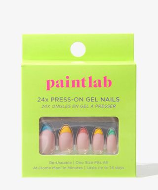 Paintlab + Press-On Gel Nails in Luna