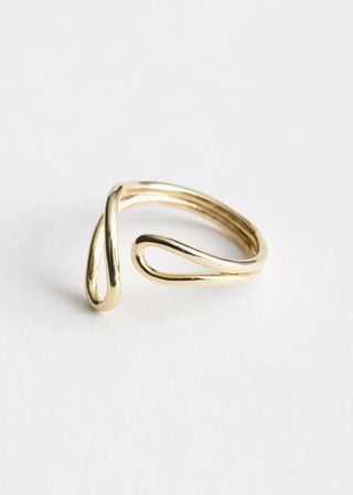 & Other Stories + Droplet Wrap Ring