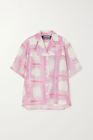 Jacquemus + Vallena Printed Woven Shirt