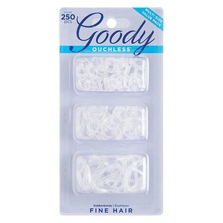 Goody + Hair Ouchless Multi Clear Polyband Elastics