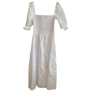 Reformation + Linen Mid-Length Dress
