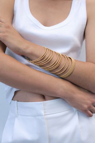 Zara + Pack of Metal Bracelets