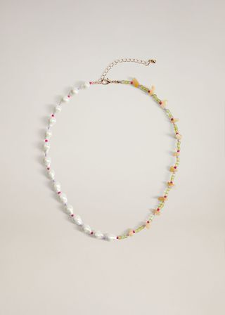 Mango + Mixed Pearl Necklace