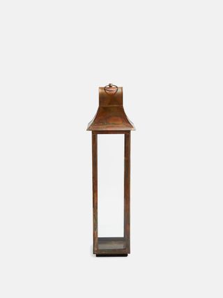 Soho Home + Burnished Copper Lantern, Medium